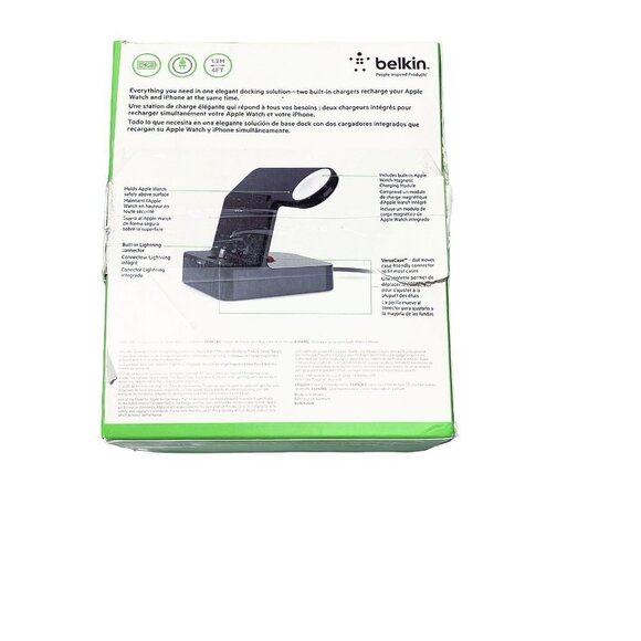 NEW Belkin Powerhouse Charging Dock for Apple Watch + iPhone - Picture 6 of 6